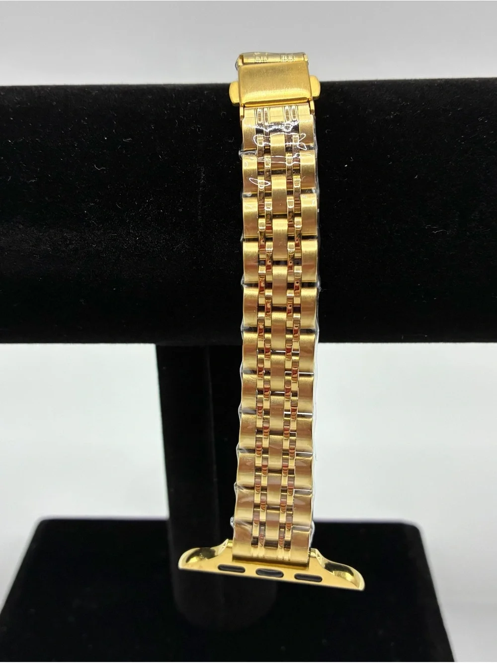 Gold Stainless Steel Link Watch Band for Women